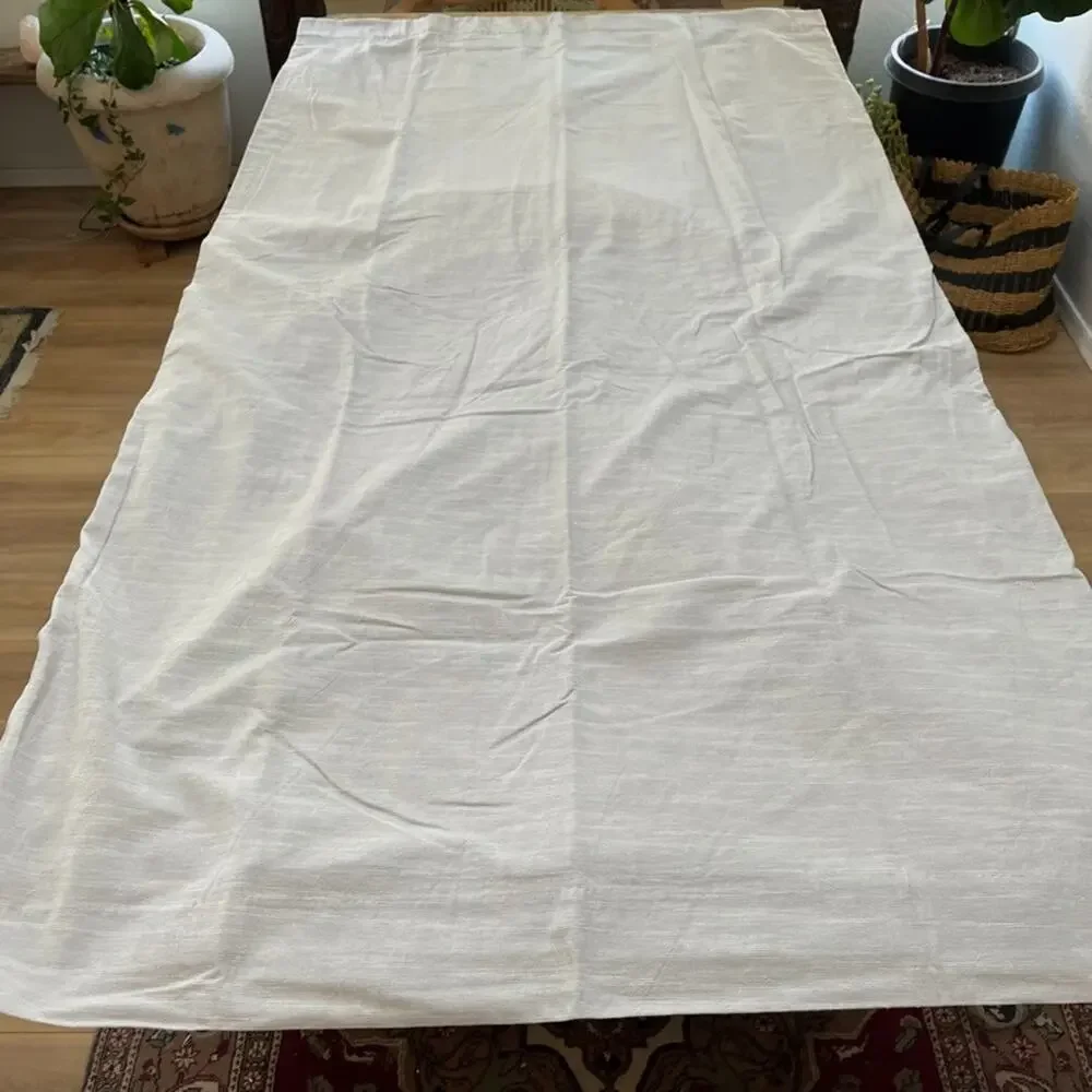 Pottery Barn Kids Light Gray Blackout Curtain Panel 44 in x 84 in Rod Pocket